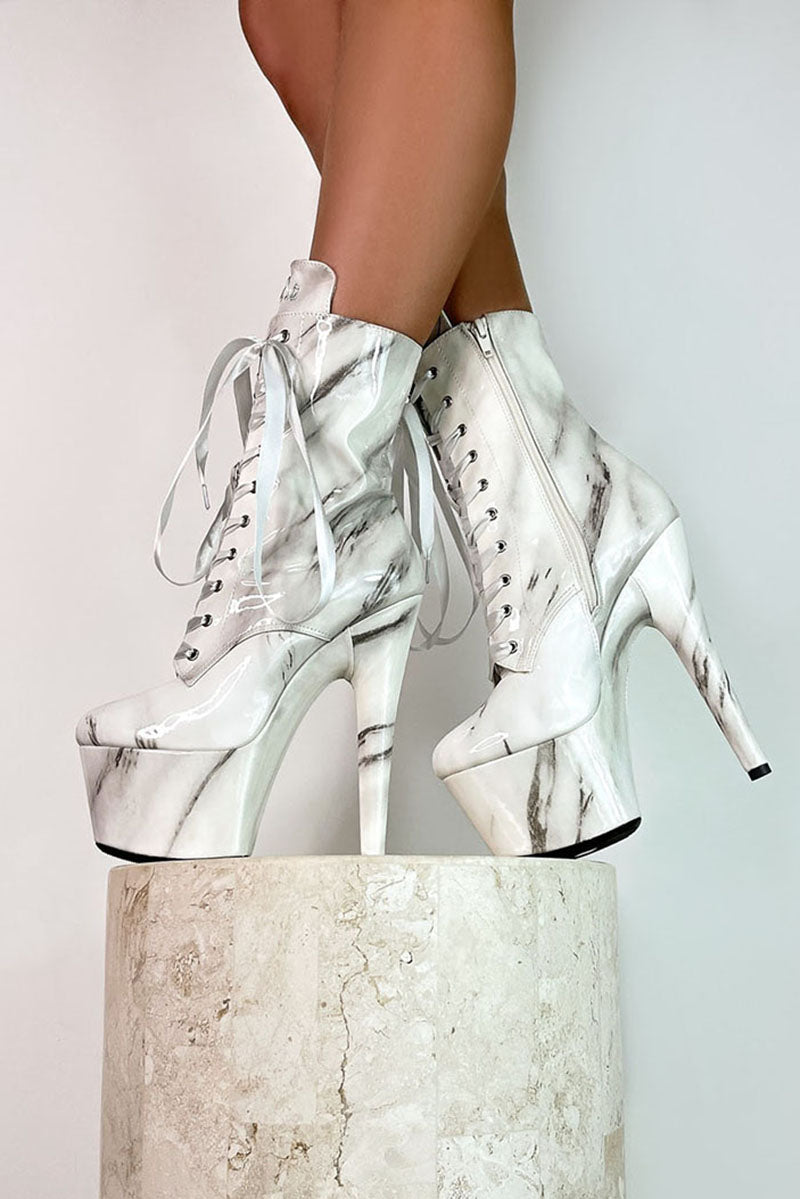 Hella Heels Renaissance 7inch Boots - Faith-Hella Heels-Pole Junkie