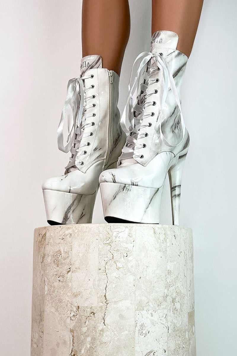 Hella Heels Renaissance 7inch Boots - Faith-Hella Heels-Pole Junkie