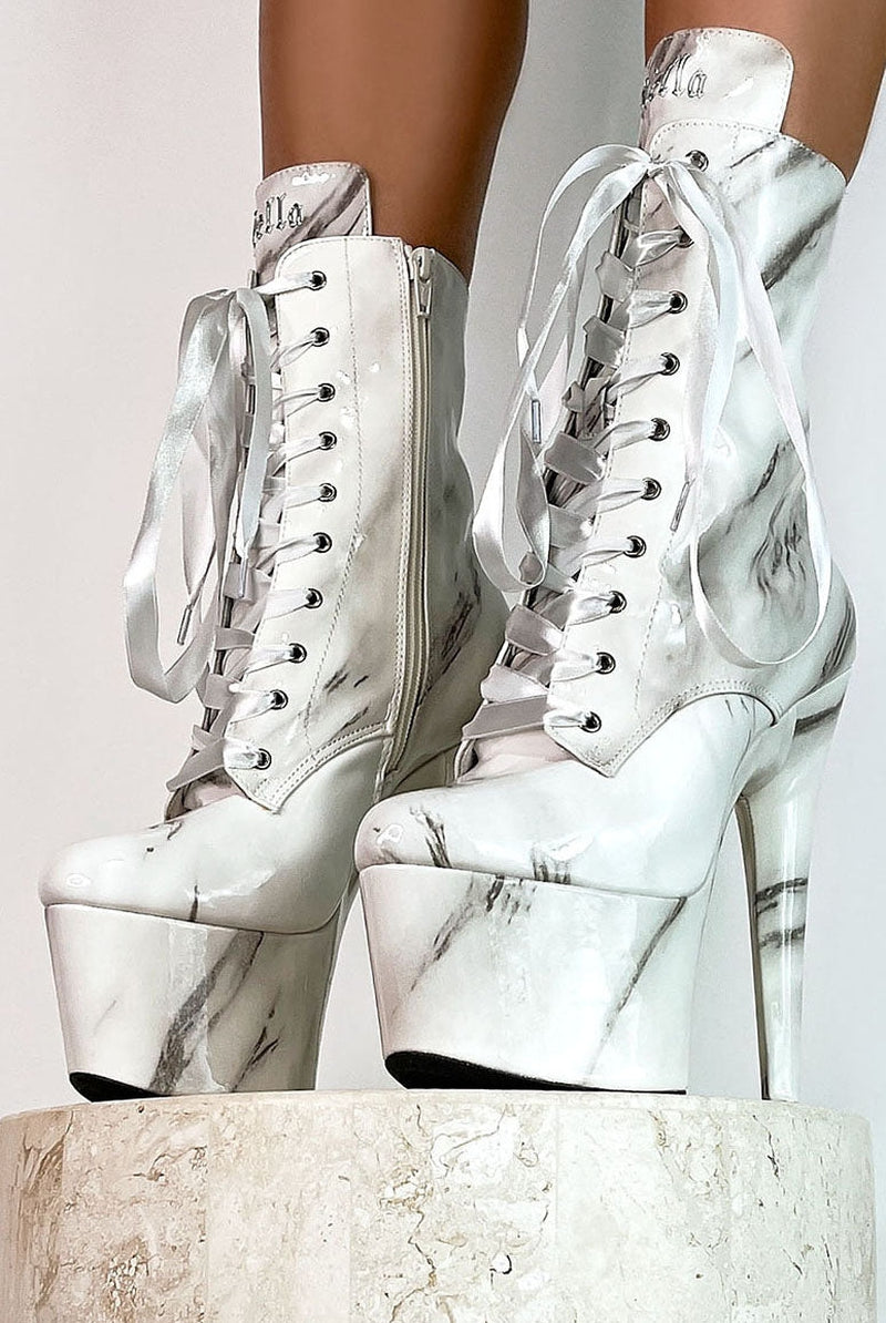 Hella Heels Renaissance 7inch Boots - Faith-Hella Heels-Pole Junkie