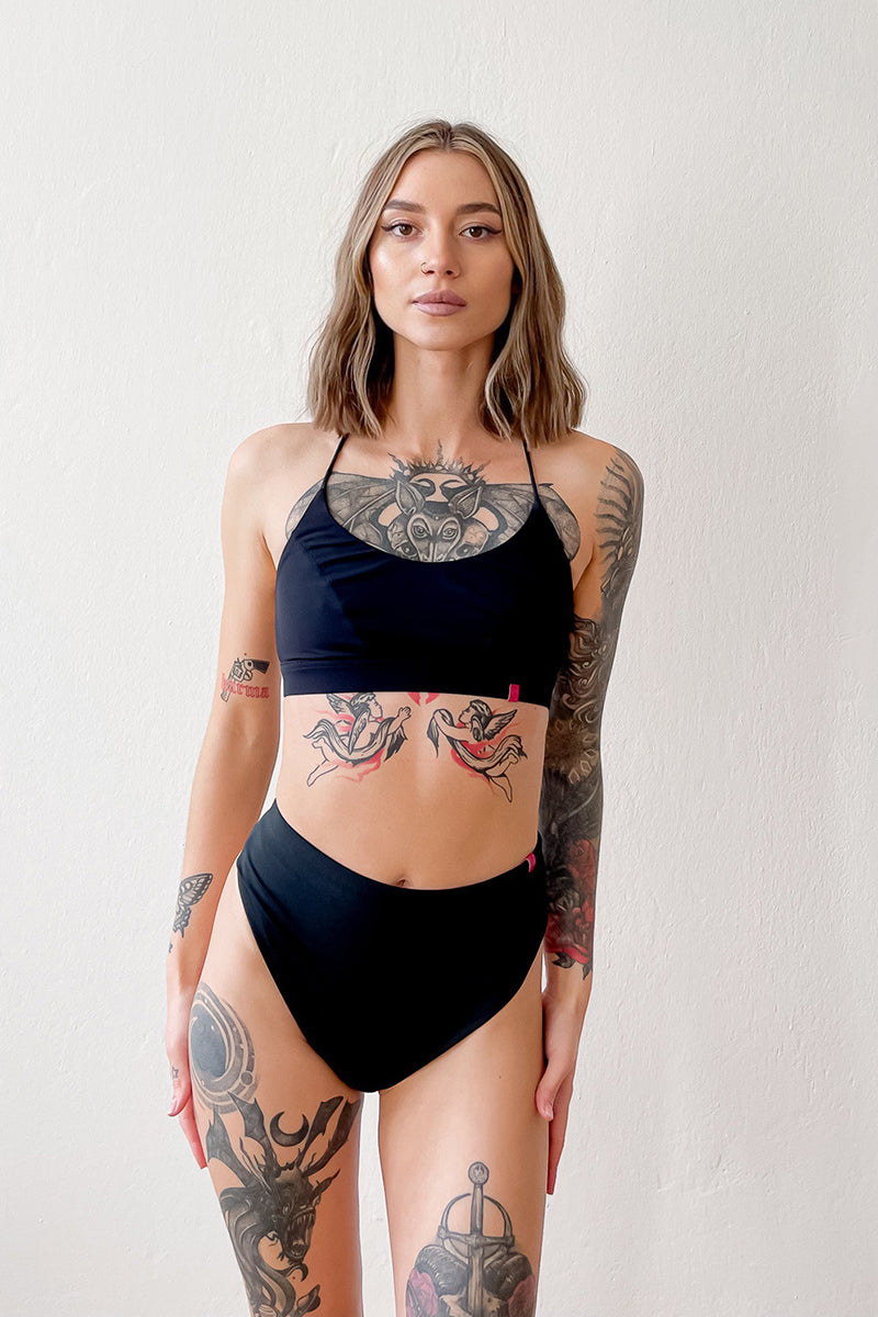 Pole Addict Bliss Shorts - Black-Pole Addict-Pole Junkie