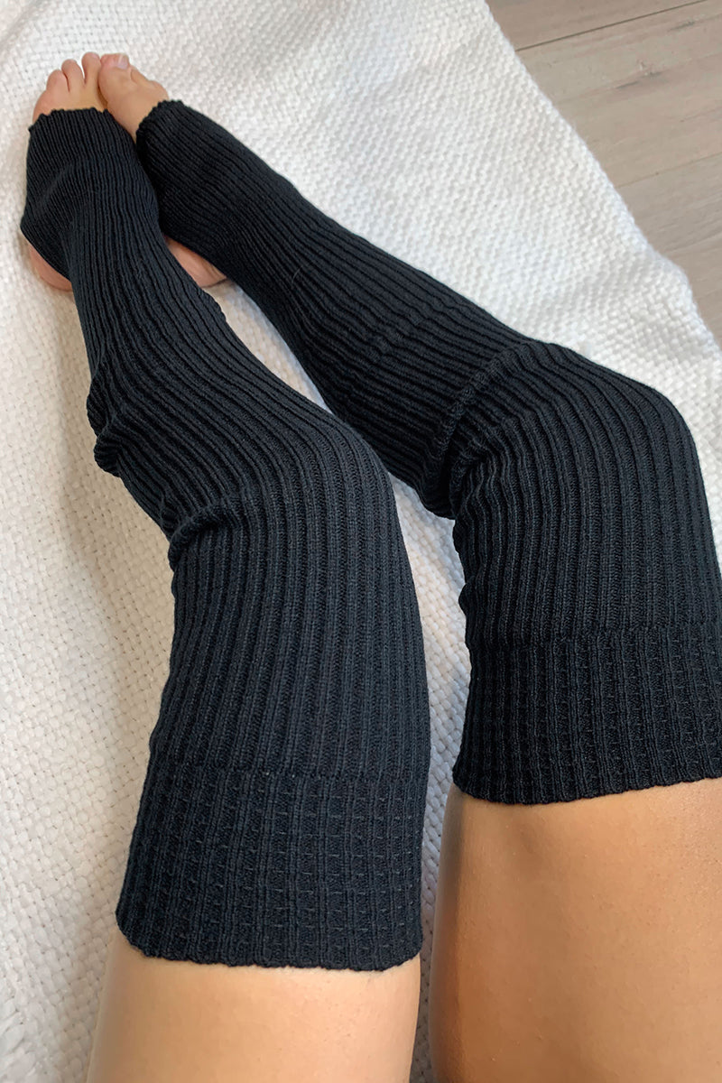 Lunalae Leg Warmers - Black-Lunalae-Pole Junkie