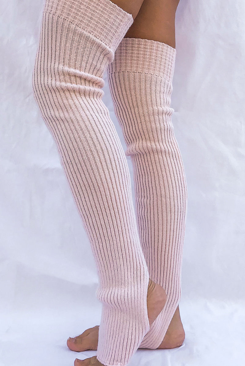 Lunalae Leg Warmers - Rose Pink-Lunalae-Pole Junkie
