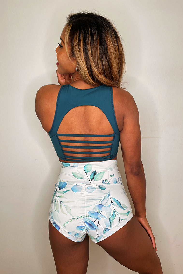 The Enviro Co. High Waist Shorts - Daintree Day-Enviro Grip-Pole Junkie