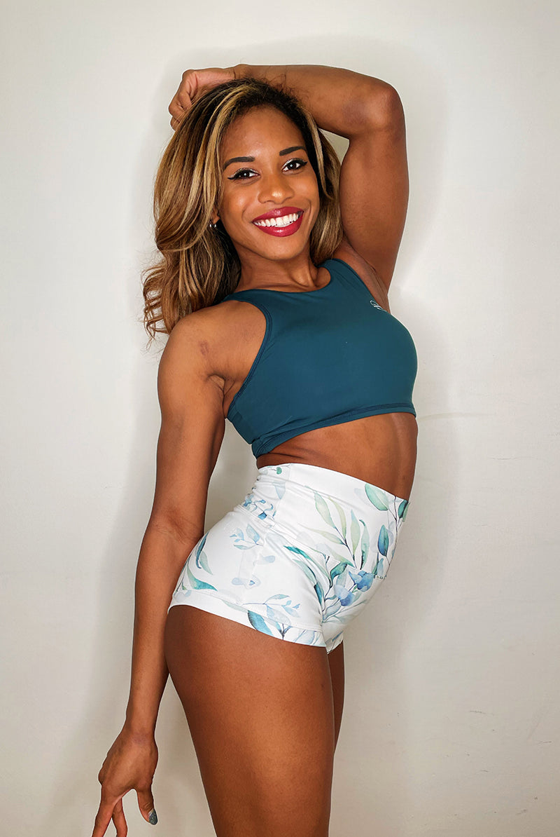 The Enviro Co. High Waist Shorts - Daintree Day-Enviro Grip-Pole Junkie