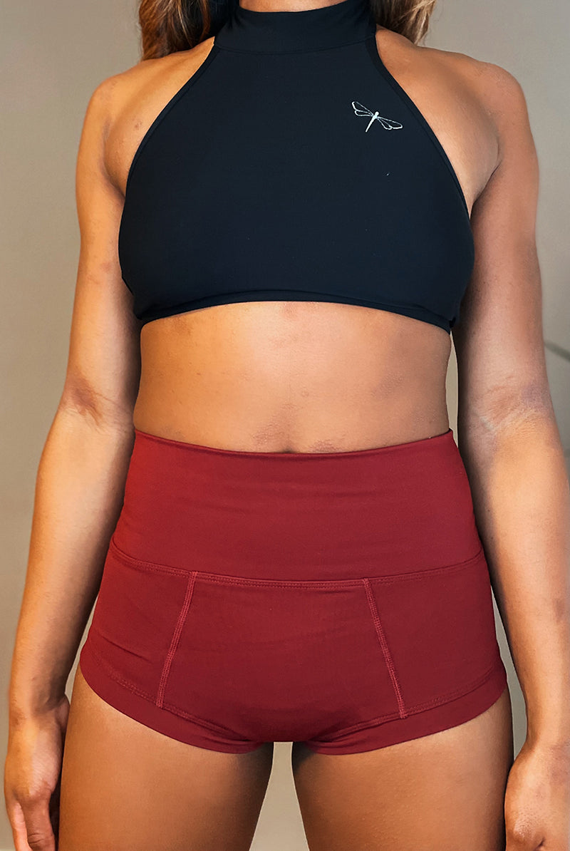 The Enviro Co. Smoove Shorts - Wine-Enviro Grip-Pole Junkie