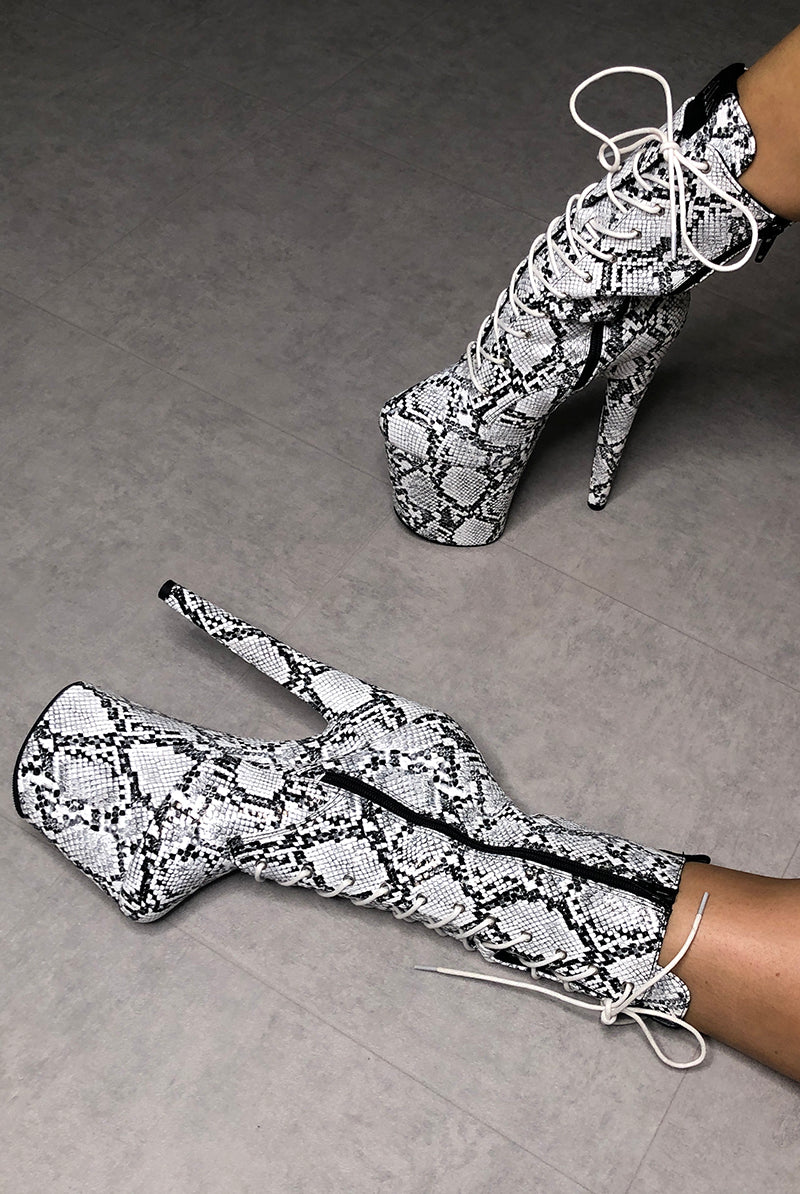 Hella Heels Mamba Boots - 8inch-Hella Heels-Pole Junkie