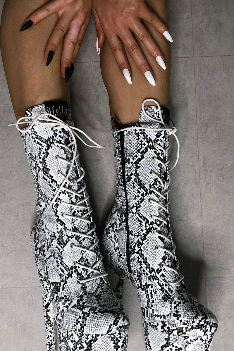 Hella Heels Mamba Boots - 7inch-Hella Heels-Pole Junkie