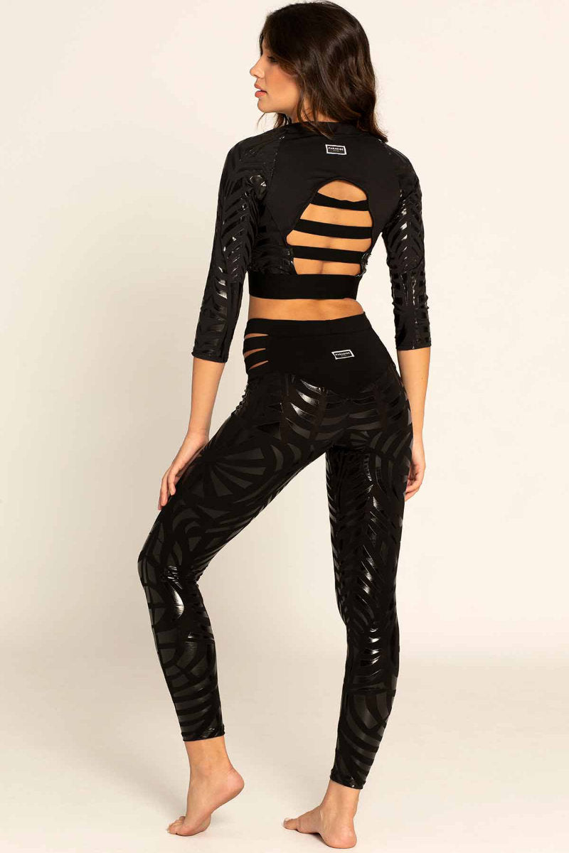 Paradise Chick Superhero Series Extra Sticky Leggings - Aztec-Paradise Chick-Pole Junkie