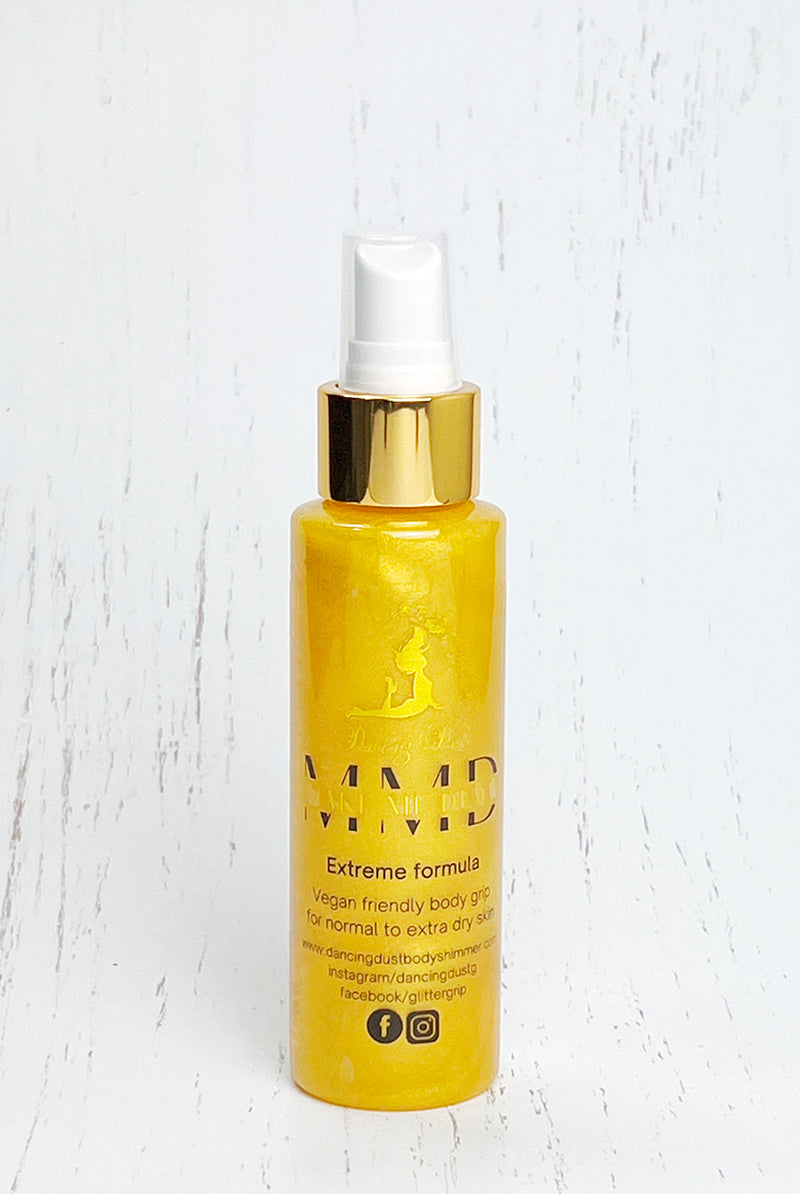 Dancing Dust Make Me Dewy Extreme - Gold (100ml)-Dancing Dust-Pole Junkie