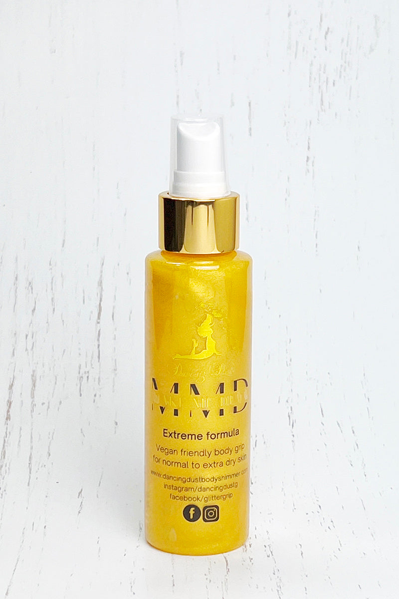 Dancing Dust Make Me Dewy Extreme - Gold (100ml)-Dancing Dust-Pole Junkie