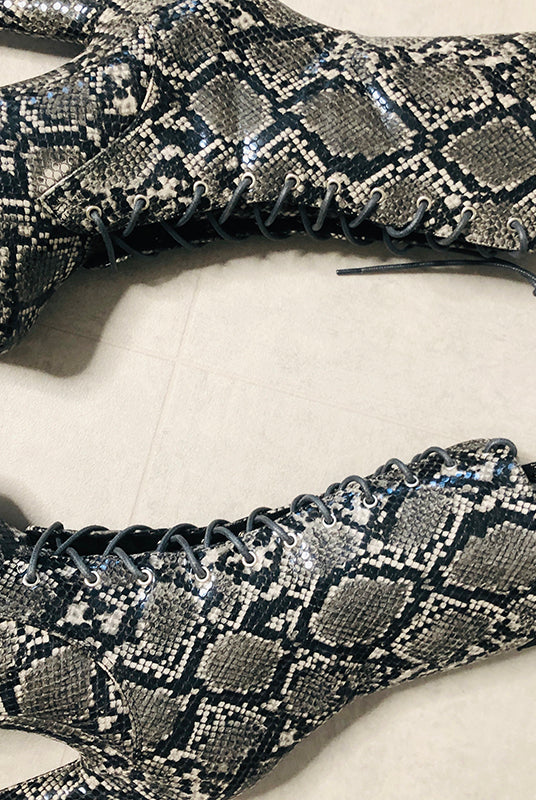 Hella Heels Maneater Boots - 7inch-Hella Heels-Pole Junkie