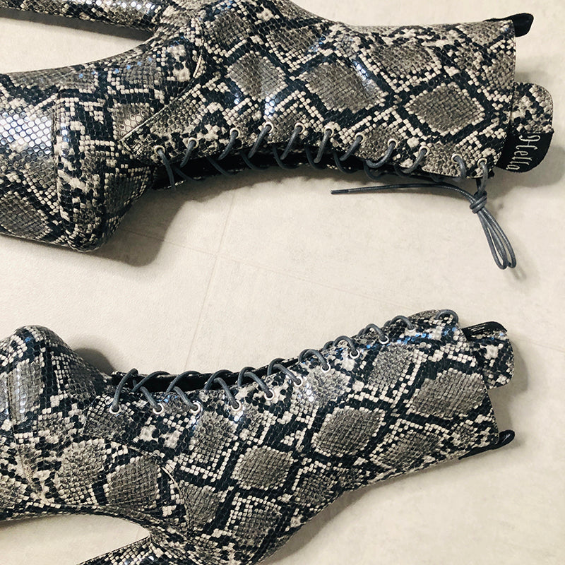 Hella Heels Maneater Boots - 7inch-Hella Heels-Pole Junkie