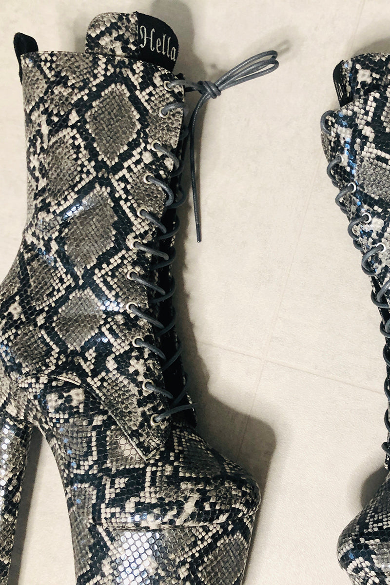 Hella Heels Maneater Boots - 7inch-Hella Heels-Pole Junkie