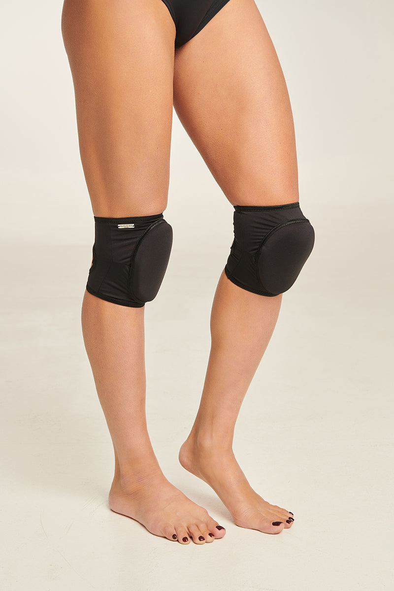 Paradise Chick Polecious Kneepads - Black-Paradise Chick-Pole Junkie
