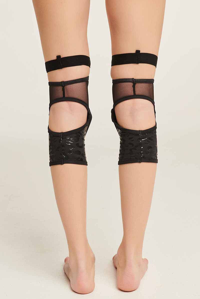 Paradise Chick Polecious Sticky Kneepads - Black-Paradise Chick-Pole Junkie