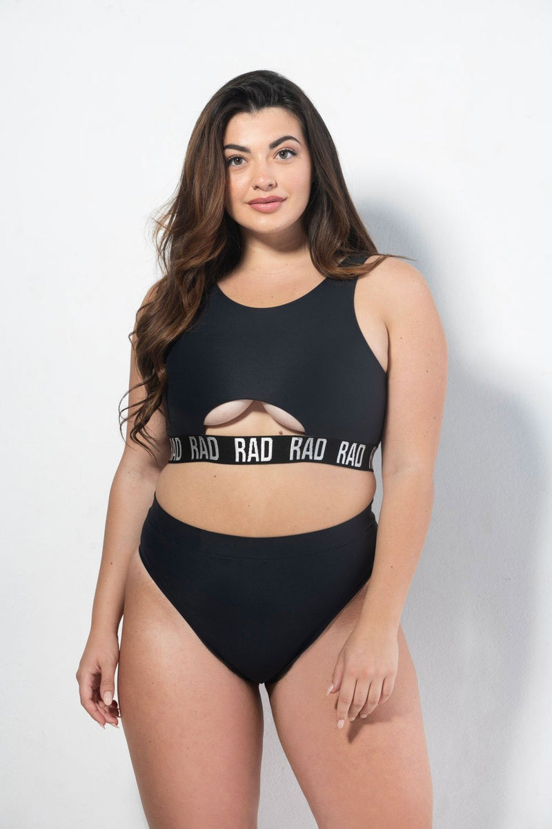 RAD Bahari Top Eco - Black-RAD-Pole Junkie
