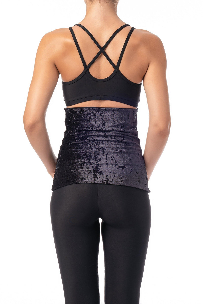 Dragonfly Back Warmer - Velvet Black-Dragonfly-Pole Junkie