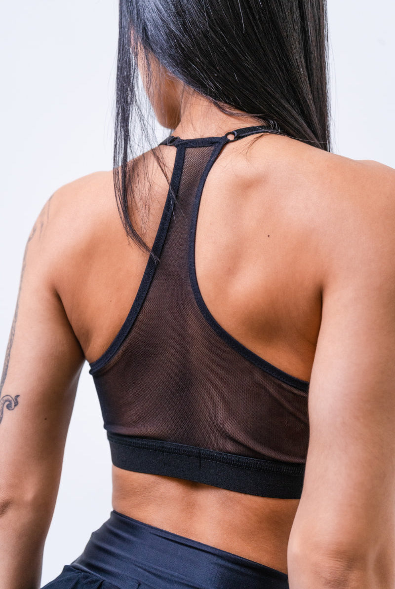 Sorte Wonder Haze Top - Black-Sorte-Pole Junkie