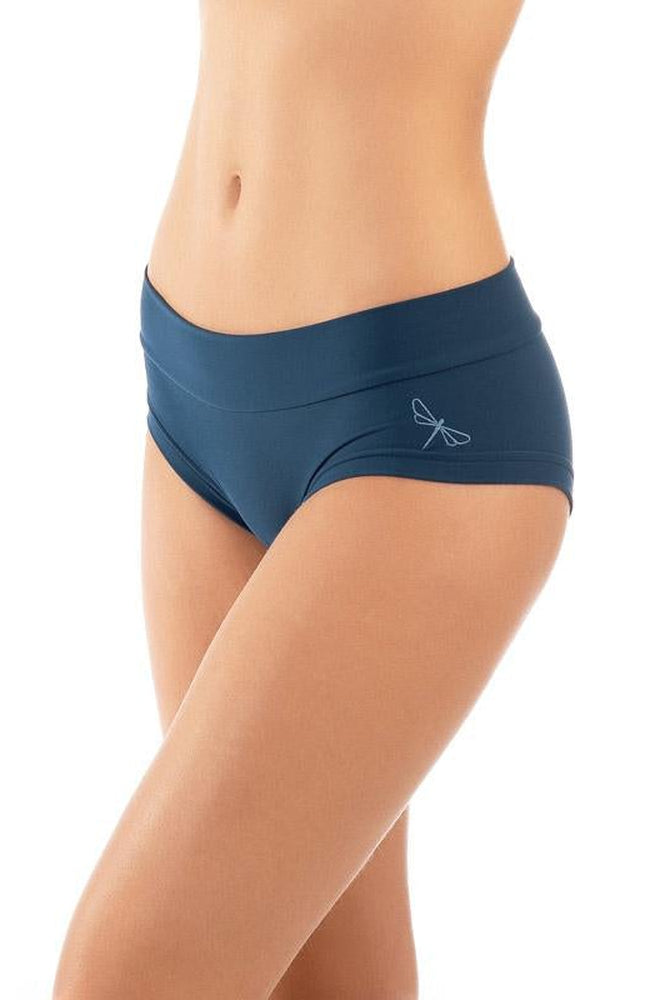 Dragonfly Hot Pants - Petrol-Dragonfly-Pole Junkie