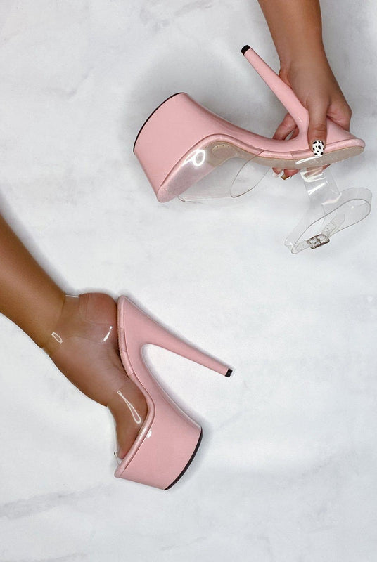 Hella Heels Classic Gloss 7inch Stilettos - Lyla-Hella Heels-Pole Junkie