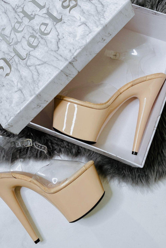 Hella Heels Classic Gloss 7inch Stilettos - Ashton-Hella Heels-Pole Junkie