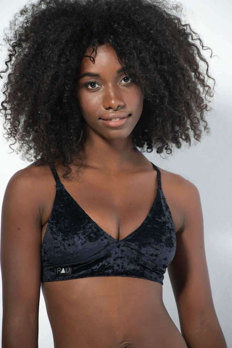 RAD Monica Top - Velvet Black-RAD-Pole Junkie