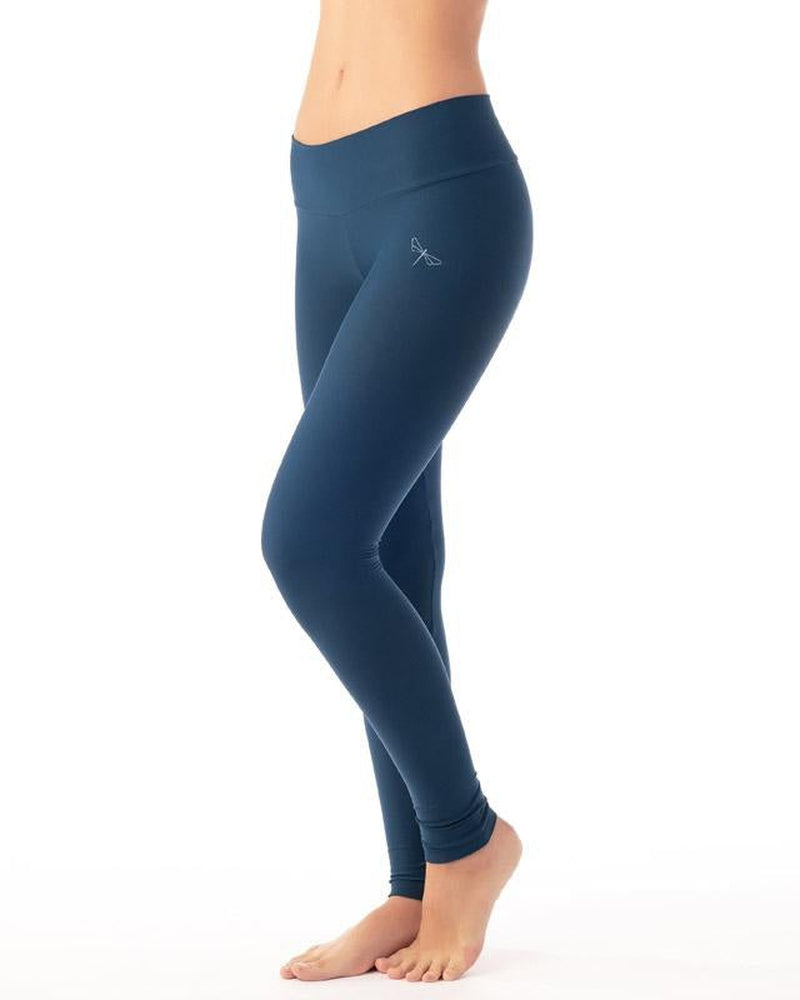 Dragonfly Adrianna Leggings - Petrol-Dragonfly-Pole Junkie
