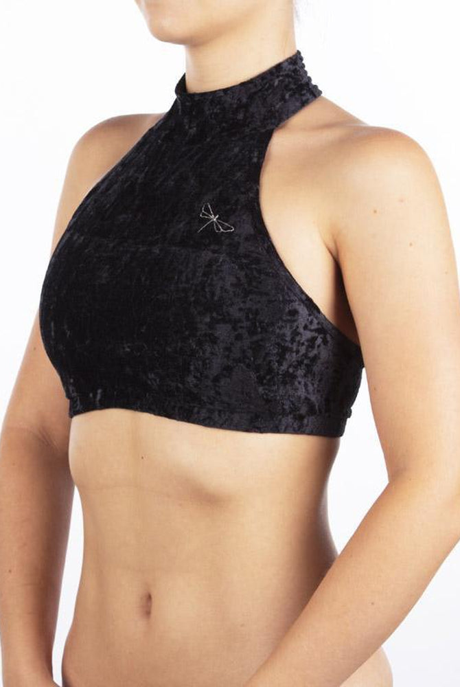 Dragonfly Lisette Top - Velvet Black-Dragonfly-Pole Junkie