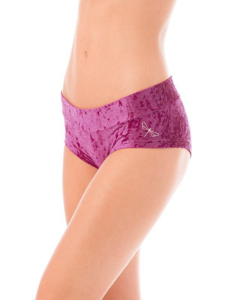 Dragonfly Hot Pants - Velvet Ruby-Dragonfly-Pole Junkie