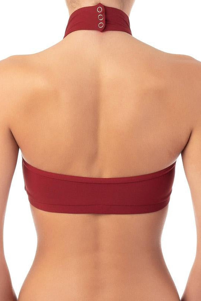 Dragonfly Lisette Top - Burgundy-Dragonfly-Pole Junkie