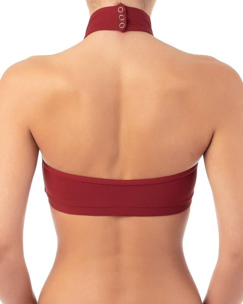 Dragonfly Lisette Top - Burgundy-Dragonfly-Pole Junkie