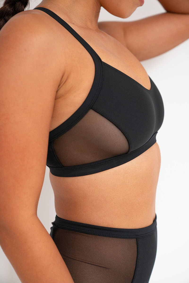 Lunalae Gigi Top - Recycled Black-Lunalae-Pole Junkie