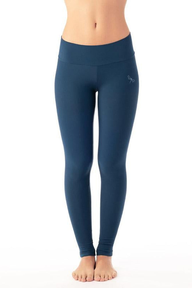 Dragonfly Adrianna Leggings - Petrol-Dragonfly-Pole Junkie
