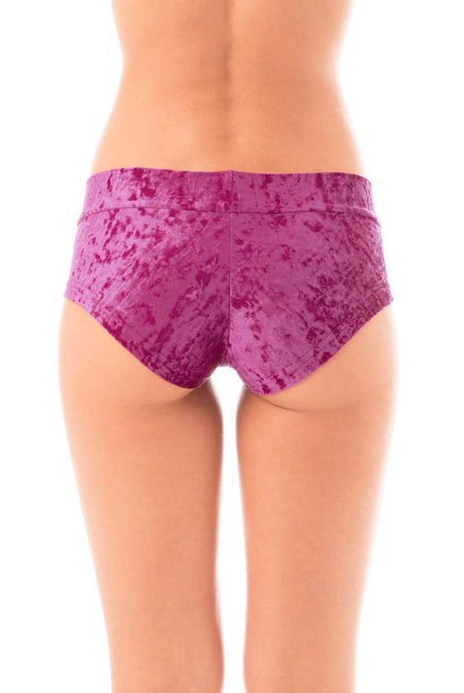 Dragonfly Hot Pants - Velvet Ruby-Dragonfly-Pole Junkie