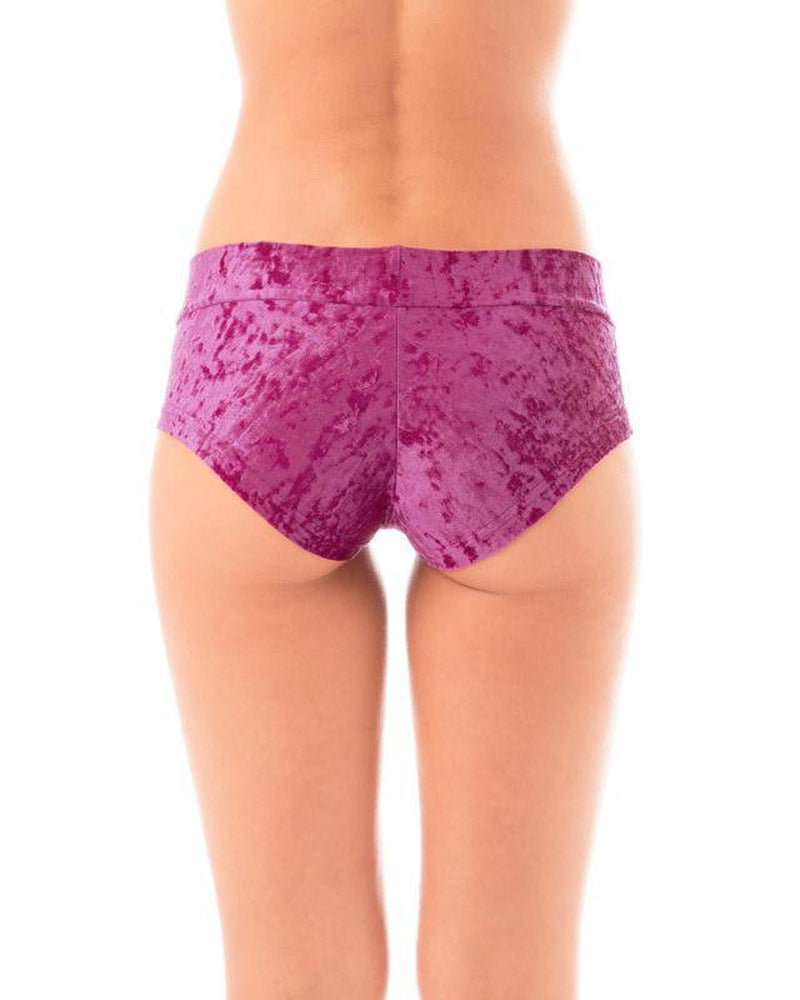 Dragonfly Hot Pants - Velvet Ruby-Dragonfly-Pole Junkie