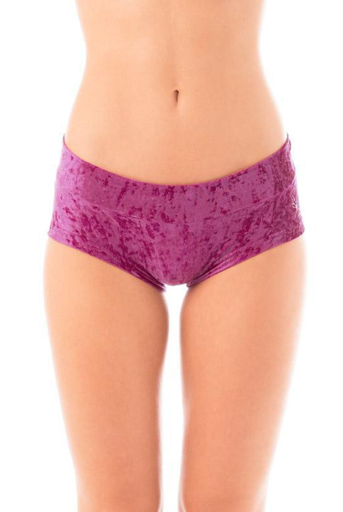 Dragonfly Hot Pants - Velvet Ruby-Dragonfly-Pole Junkie
