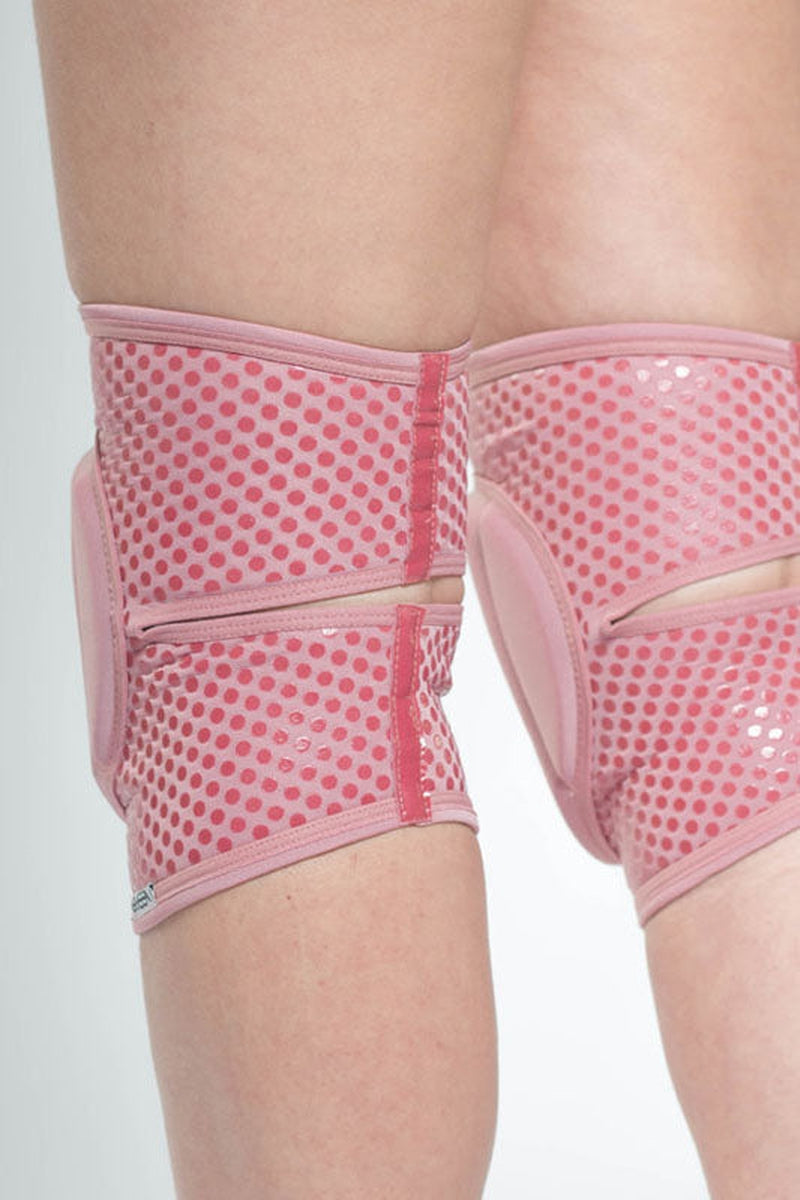 Queen Grippy Kneepads - Dusty Rose-Queen Accessories-Pole Junkie