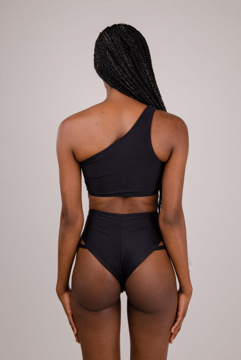 FANNA Flow Shorts - Black-FANNA-Pole Junkie