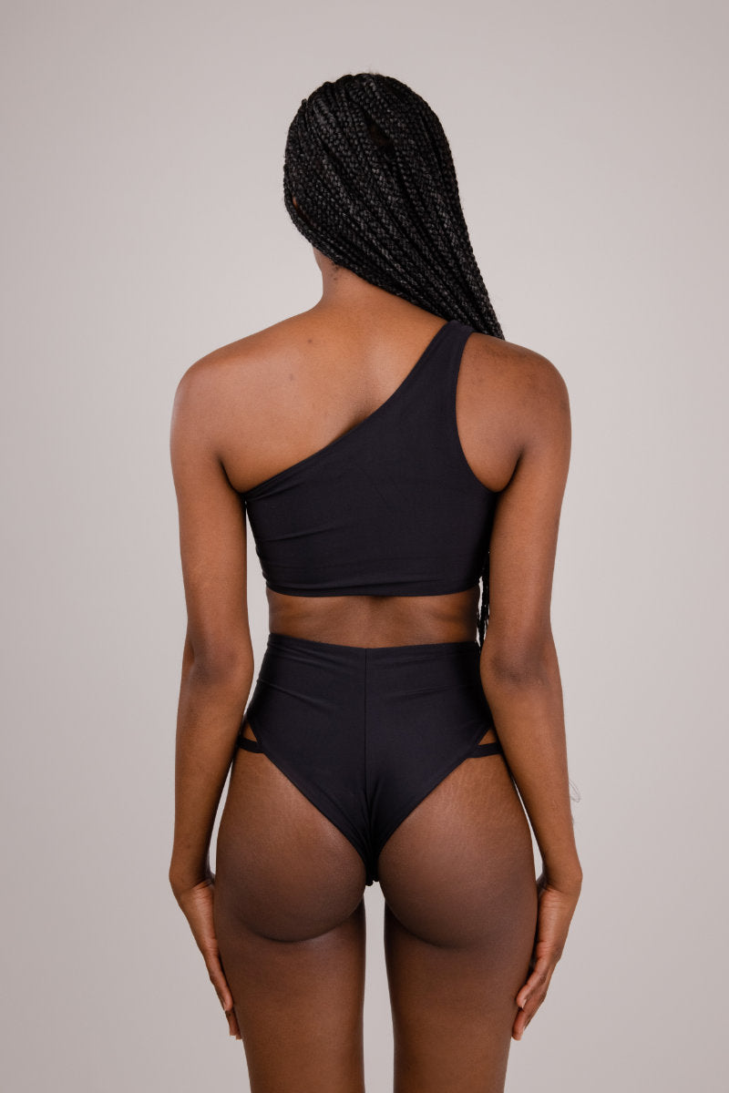 FANNA Flow Top - Black-FANNA-Pole Junkie