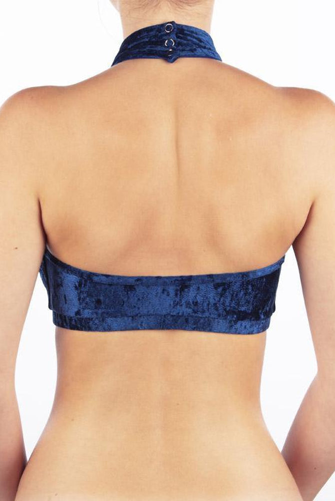 Dragonfly Lisette Top - Velvet Blue-Dragonfly-Pole Junkie