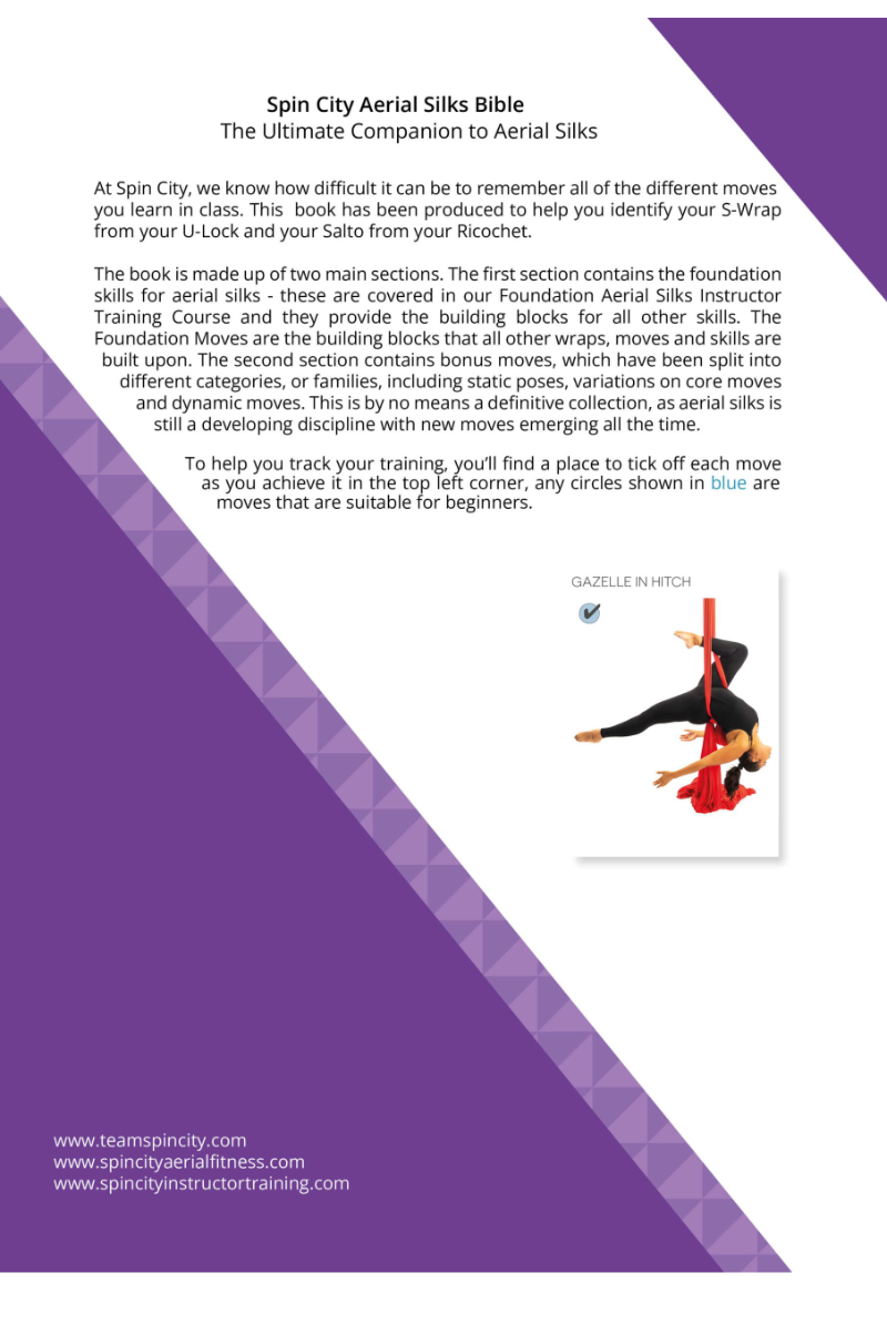 Spin City The Ultimate Silks Bible-Spin City-Pole Junkie