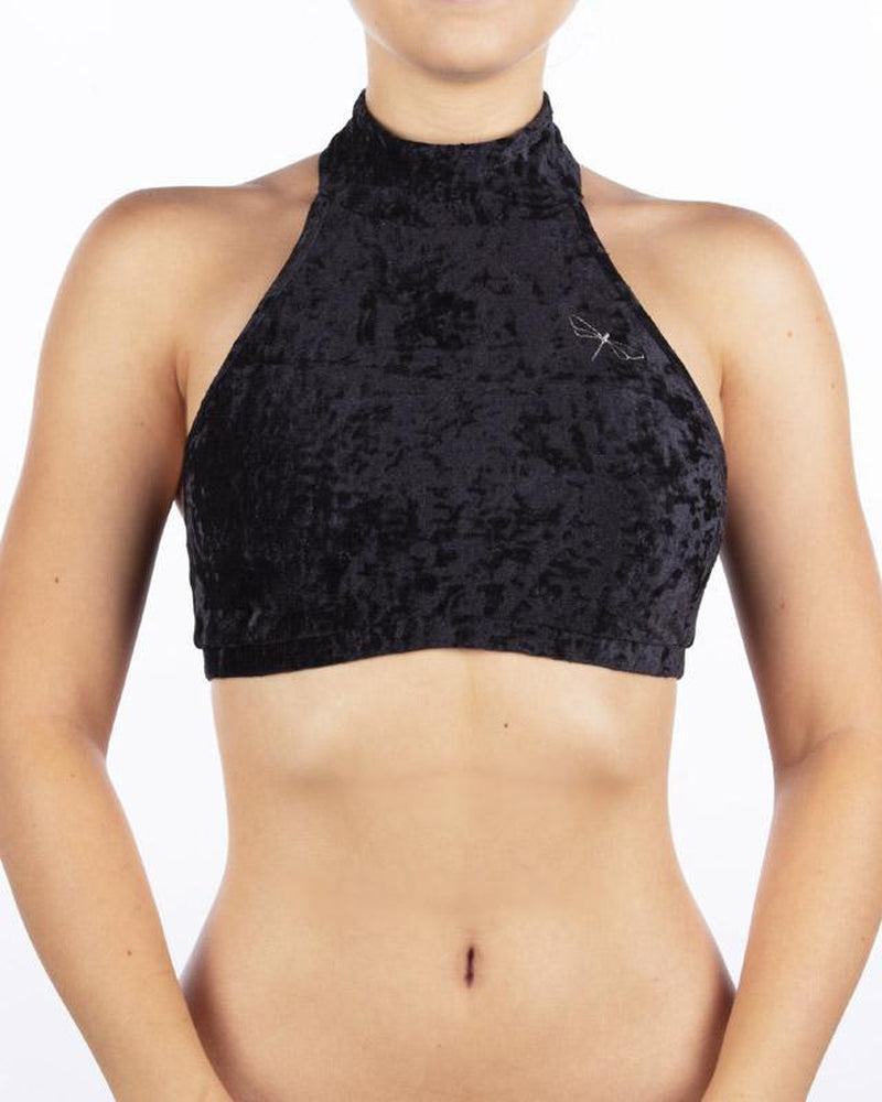 Dragonfly Lisette Top - Velvet Black-Dragonfly-Pole Junkie