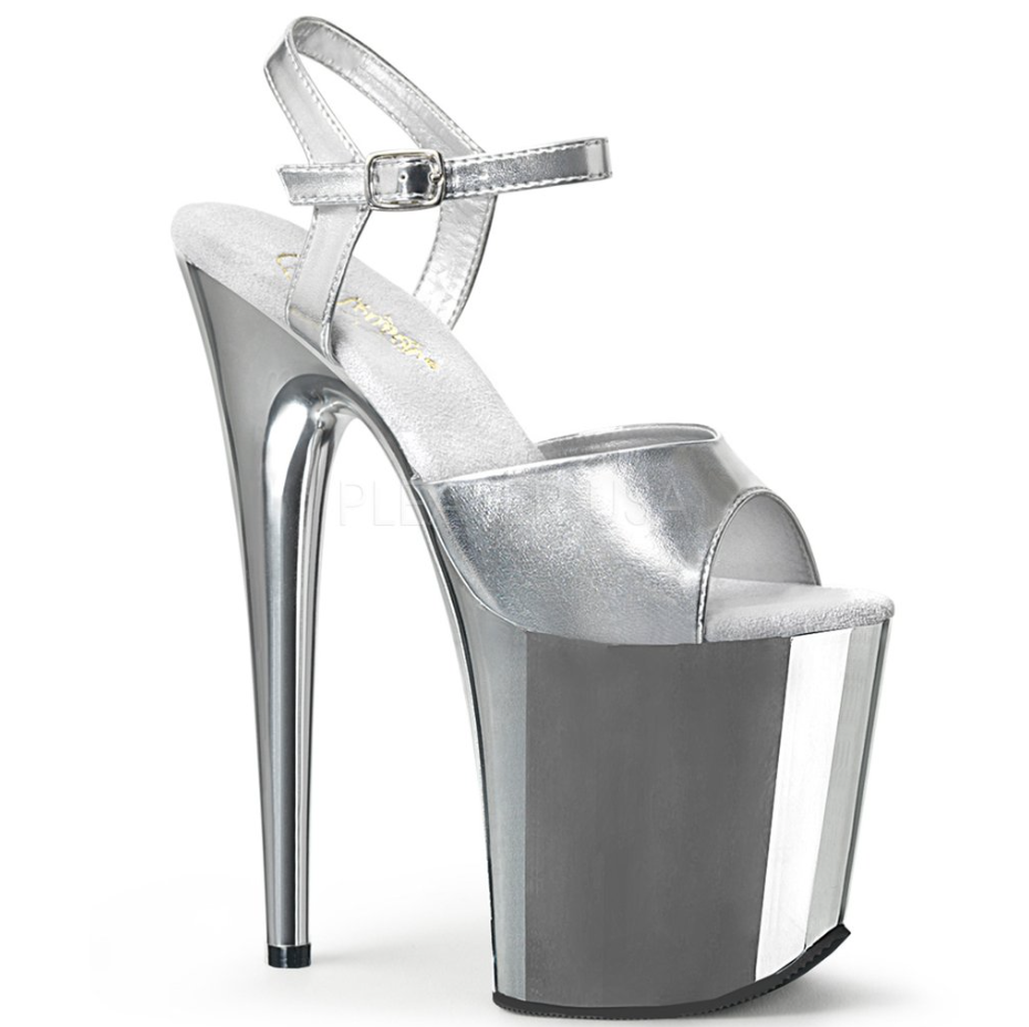 Clear Perspex Cork Strappy Pyramid Heels | Shoes women heels, Cute shoes  heels, Heels