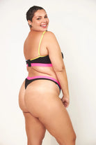 Rolling Alpha Cheeky Shorts - Serpentine-Rolling-Pole Junkie