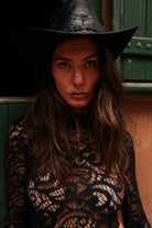 Rolling Cindy Bodysuit - Black Lace-Rolling-Pole Junkie