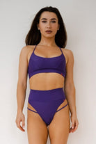 Pole Addict So Grr Shorts - Violet-Pole Addict-Pole Junkie