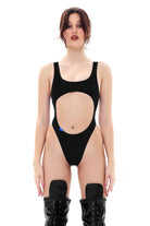 MÆD Siren Bodysuit - Matte Black-MÆD-Pole Junkie
