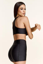 Paradise Chick Florida Zip Top - Black-Paradise Chick-Pole Junkie