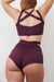 Lunalae Tia Strappy Crossover Top - Recycled Mulberry-Lunalae-Pole Junkie