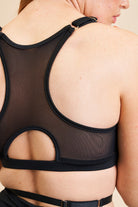 Lunalae Sadie Racer Back Top - Recycled Black-Lunalae-Pole Junkie